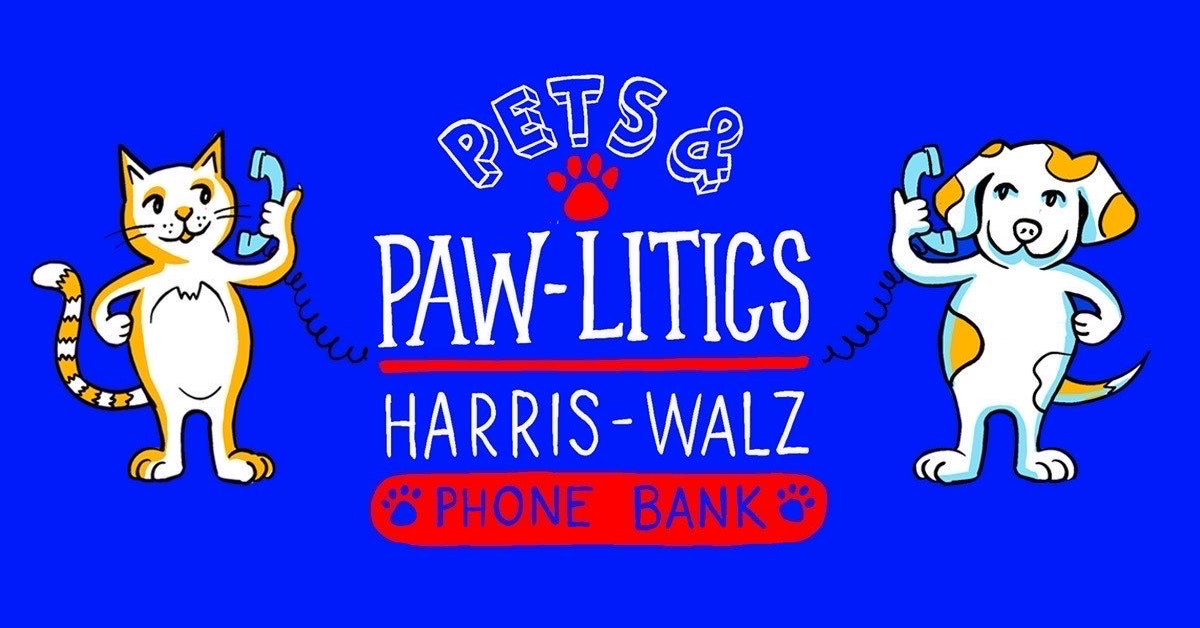 Pets & PAW-litics · The Democratic National Committee